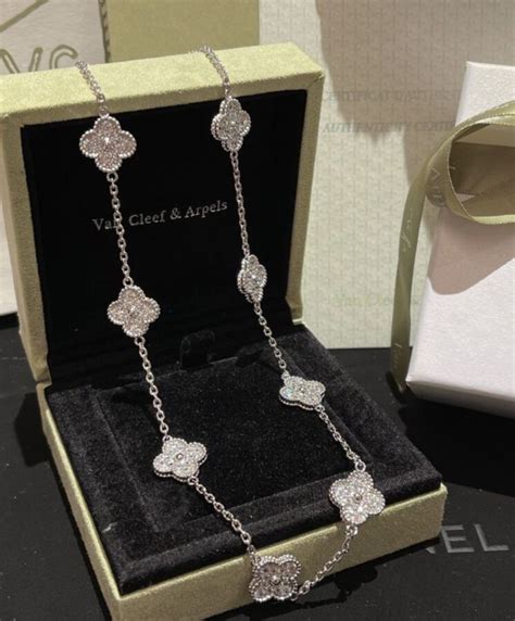 van cleef arpels replica|van cleef alhambra necklace copy.